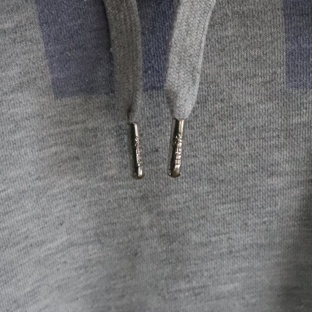Tna Womens Grey Sz M Full Zip Long Drawstring Comfy Hooded Fleece Sweater - Picture 9 of 14